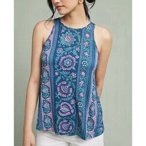 ANTHROPOLOGIE Akemi + Kin Epoca Crocheted Tank Top Size M